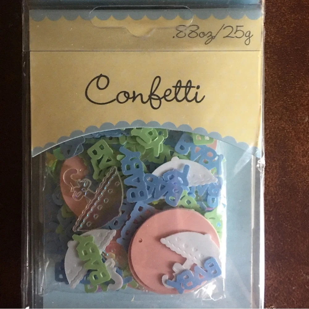 NWT 3 pack of baby confetti